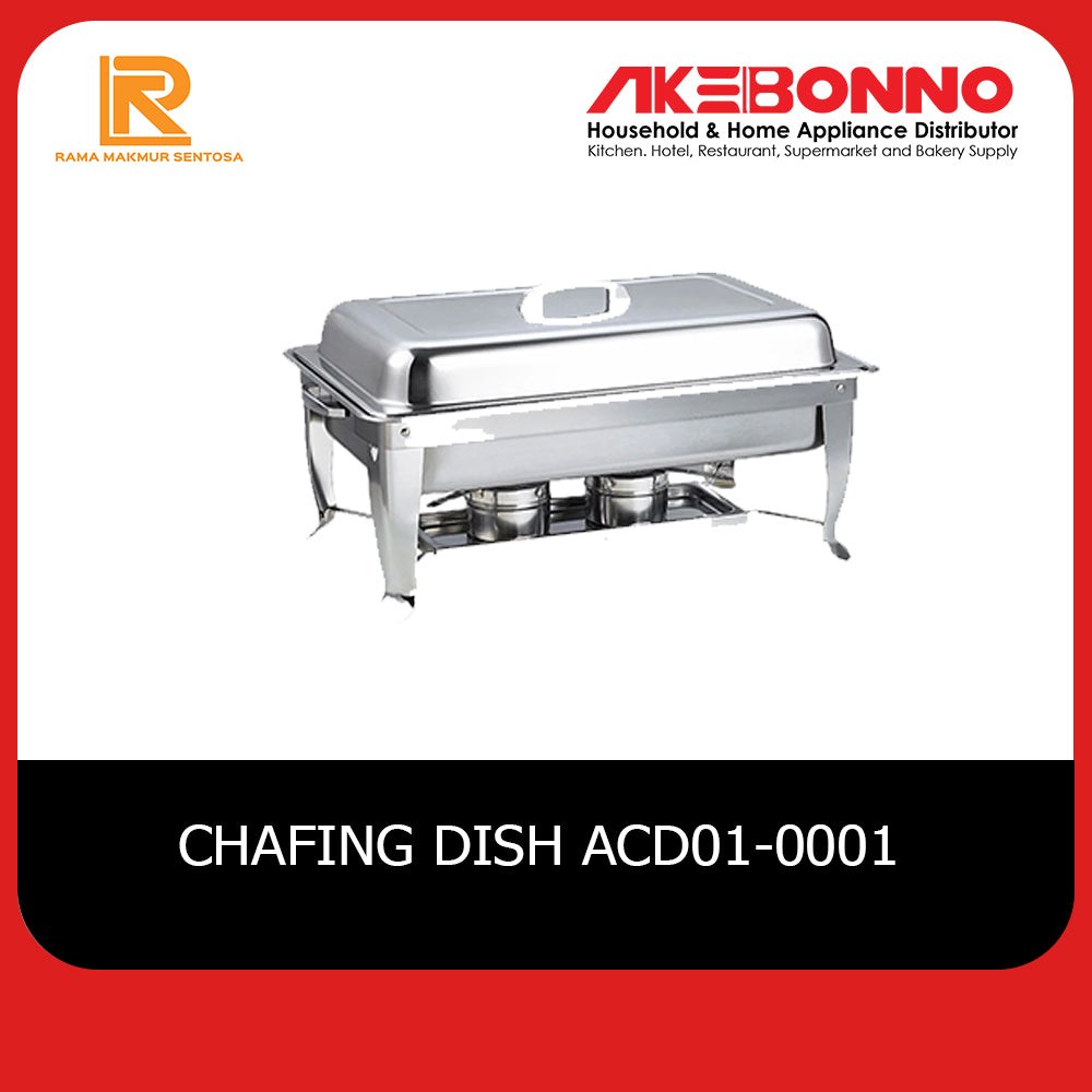 AKEBONNO CHAFING DISH / WADAH SAJI MAKANAN ECONOMIC DT-533