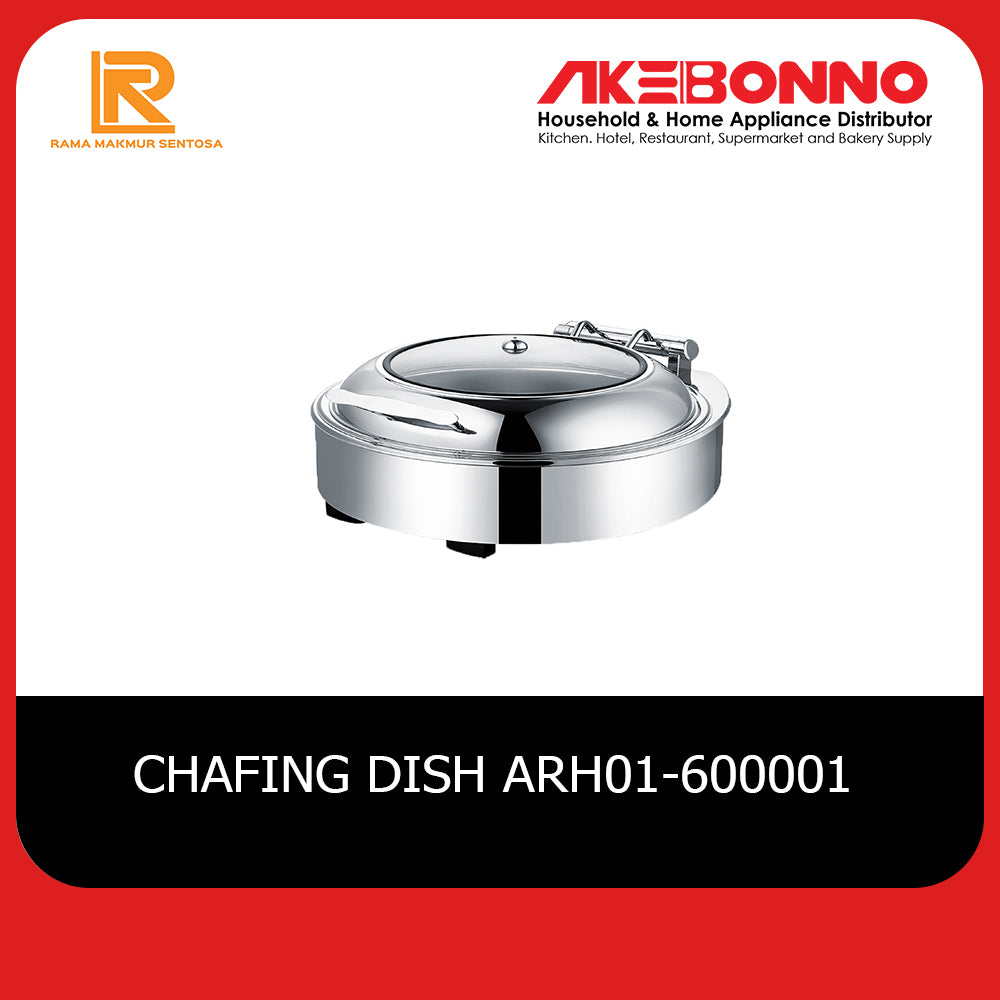 AKEBONNO CHAFING DISH / WADAH PENGHANGAT MAKANAN ROUND HYDRAULIC DT-L018