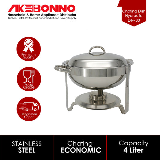 AKEBONNO CHAFING DISH / TEMPAT PEMANAS MAKANAN PRASMANAN TEBAL 4 L