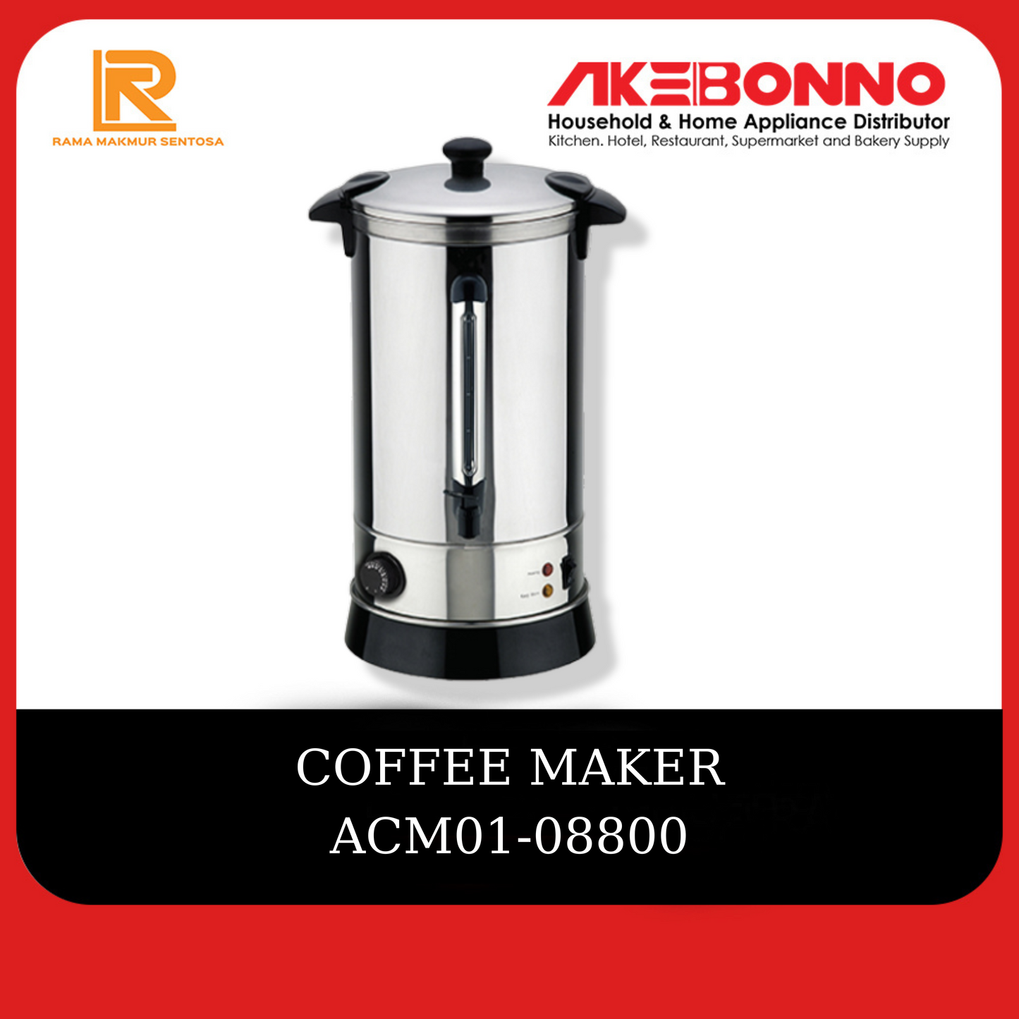 AKEBONNO COFFEE MAKER TEMPERATUR KNOT & TRAY DRIP / PEMANAS KOPI