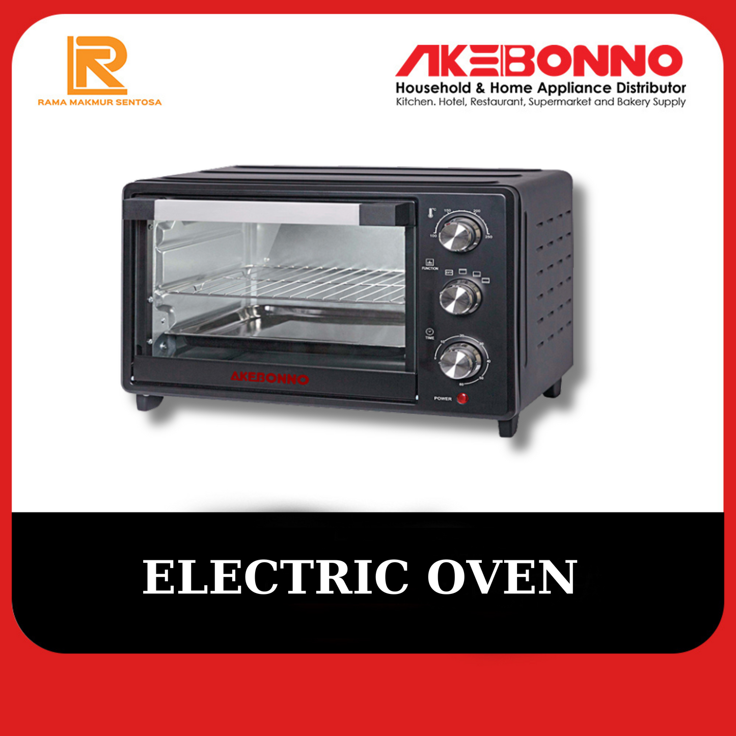 AKEBONNO ELECTRIC OVEN LOW LISTRIK 750 WATT