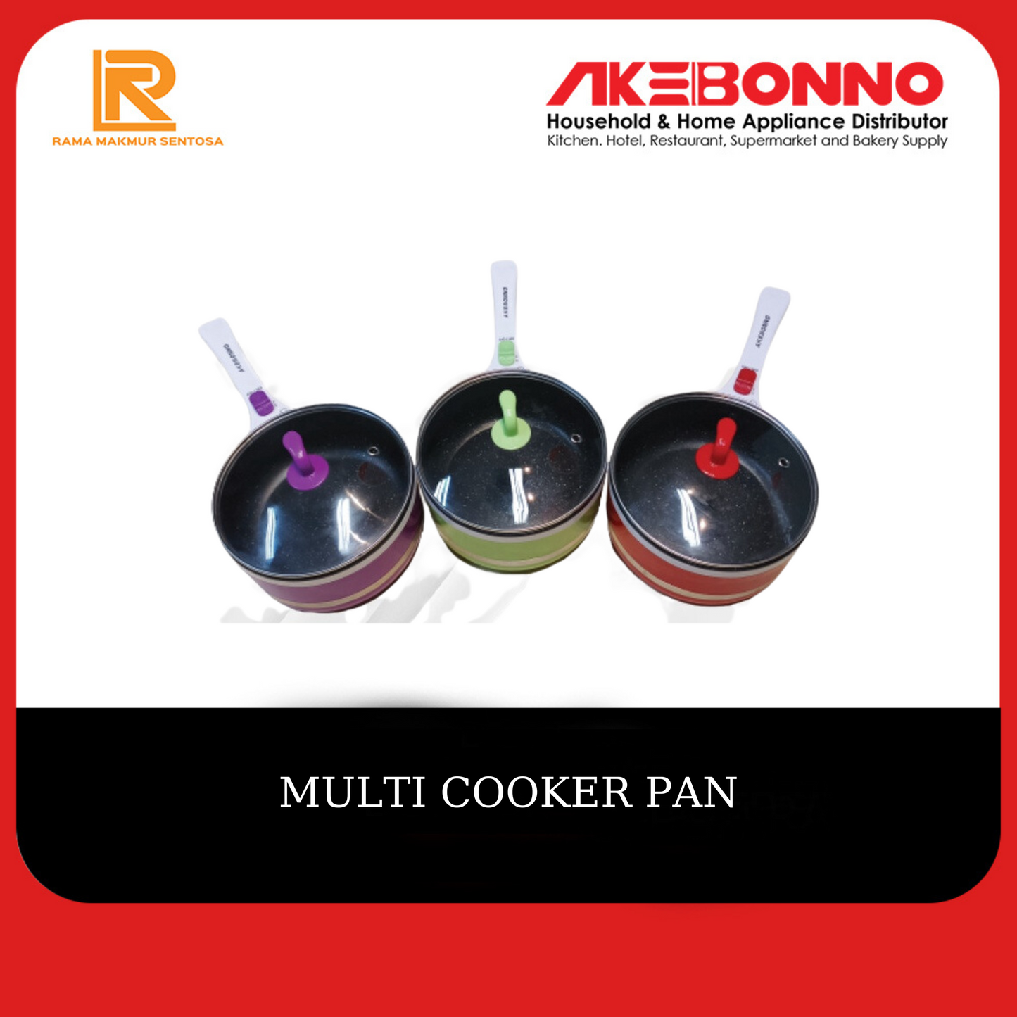 AKEBONNO ELECTRIC MULTI PAN COOKER / PANCI ELECTRIC ( AME01 )