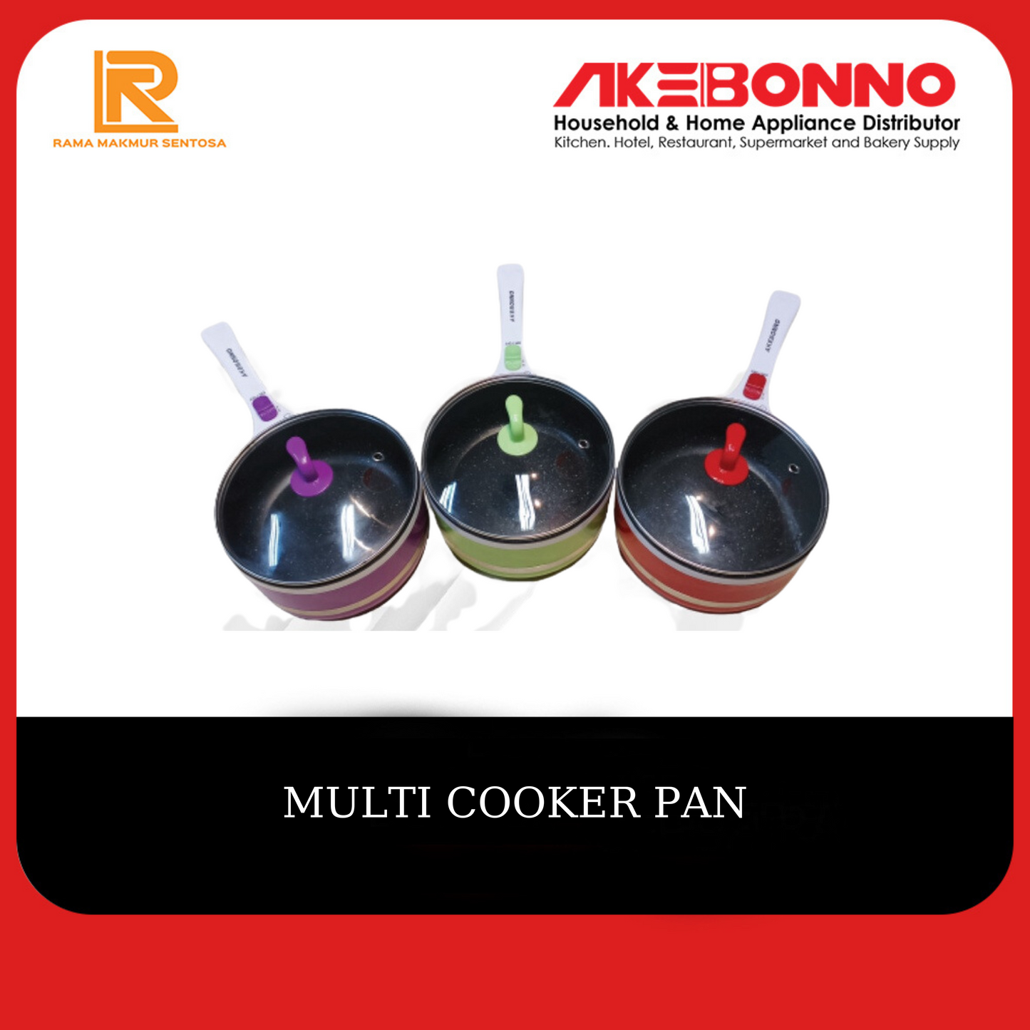 AKEBONNO ELECTRIC MULTI PAN COOKER / PANCI ELECTRIC