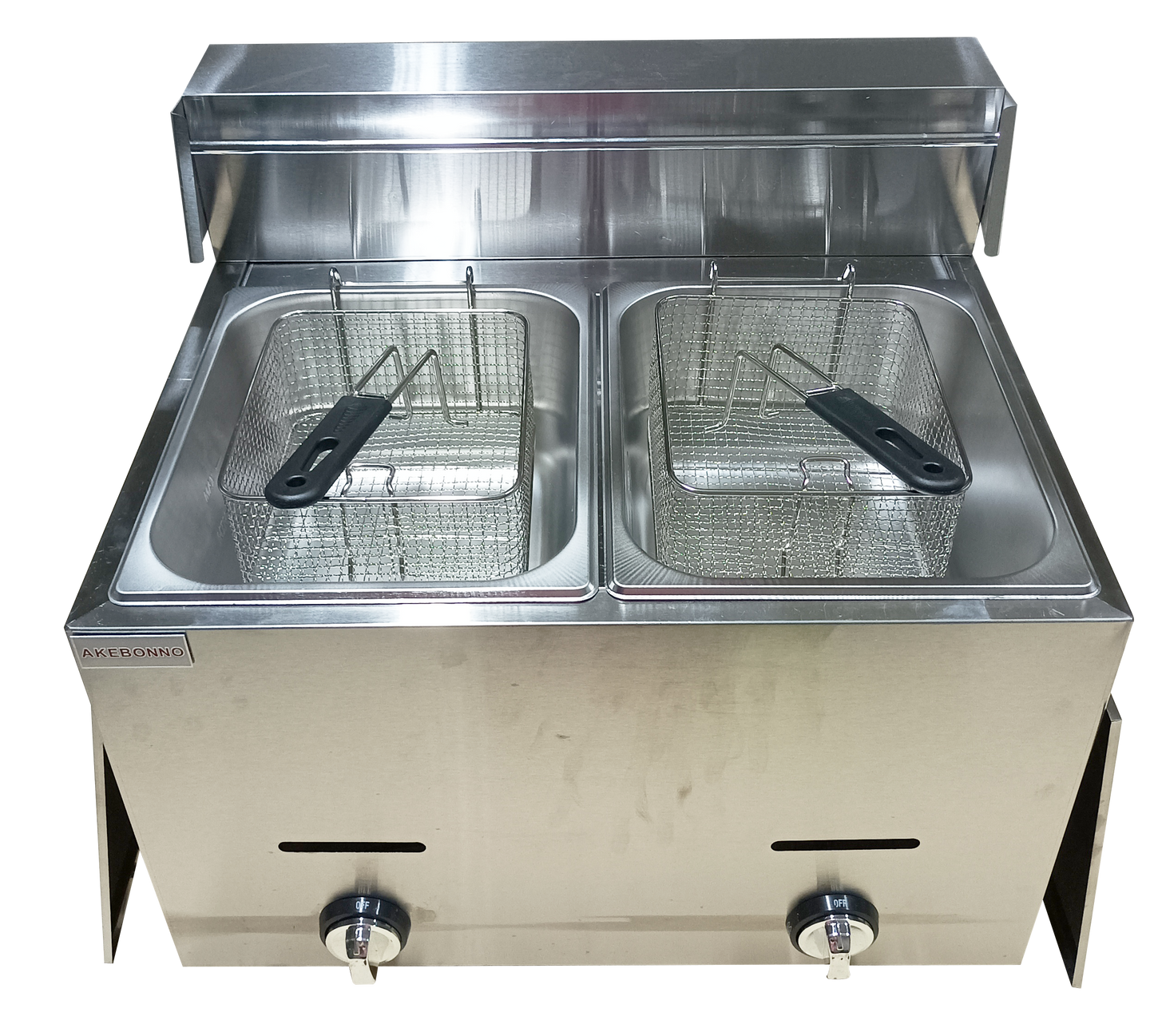 AKEBONNO GAS FRYER DOUBLE SERIES / KOMPOR MESIN PENGGORENGAN GAS