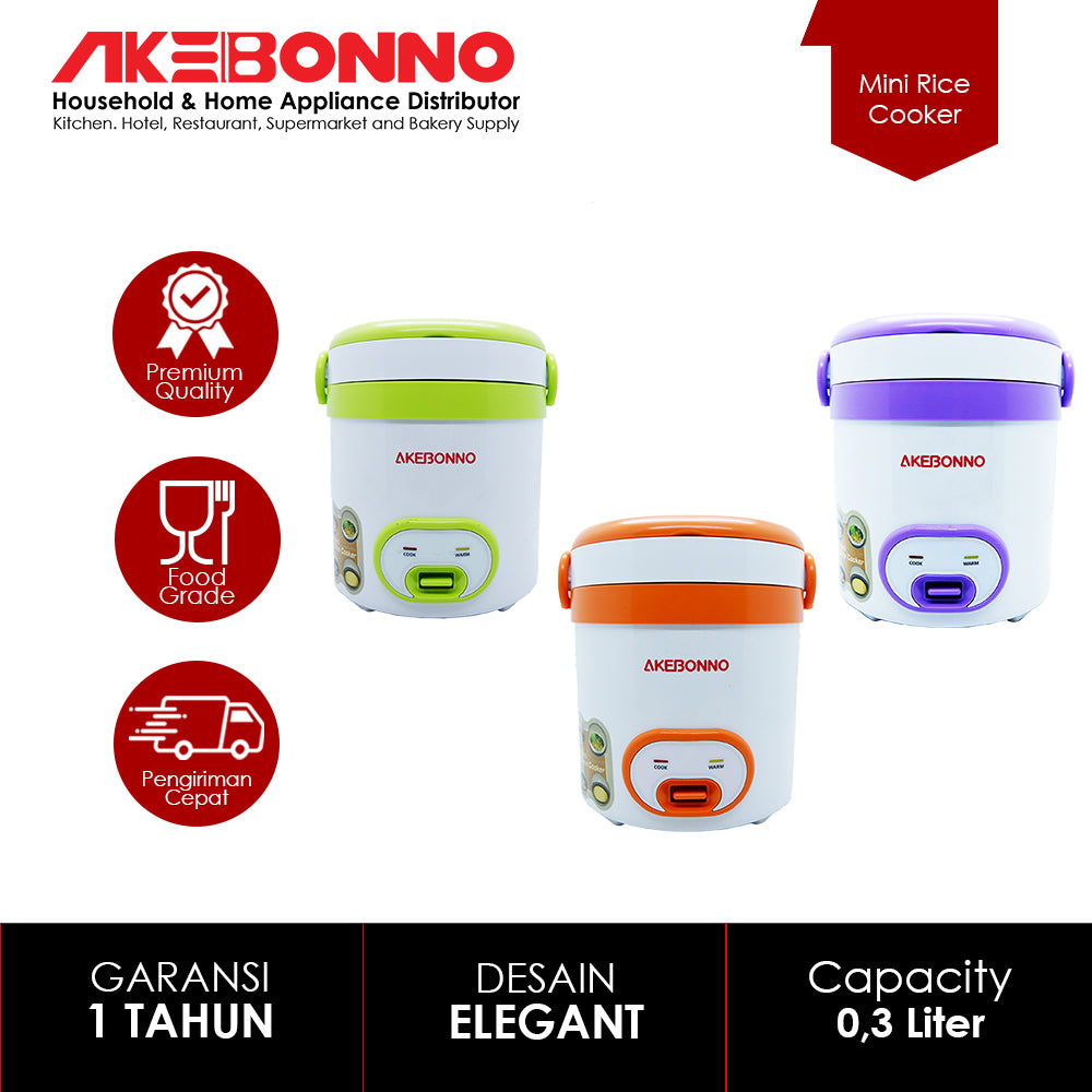 AKEBONNO RICE COOKER / MAGIC COM MINI 0.3L