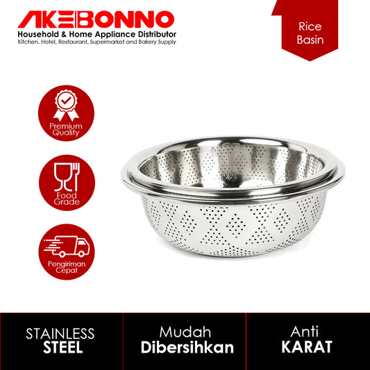 AKEBONNO RICE BASIN / TEMPAT WADAH CUCI BERAS PRAKTIS MULTIFUNGSI
