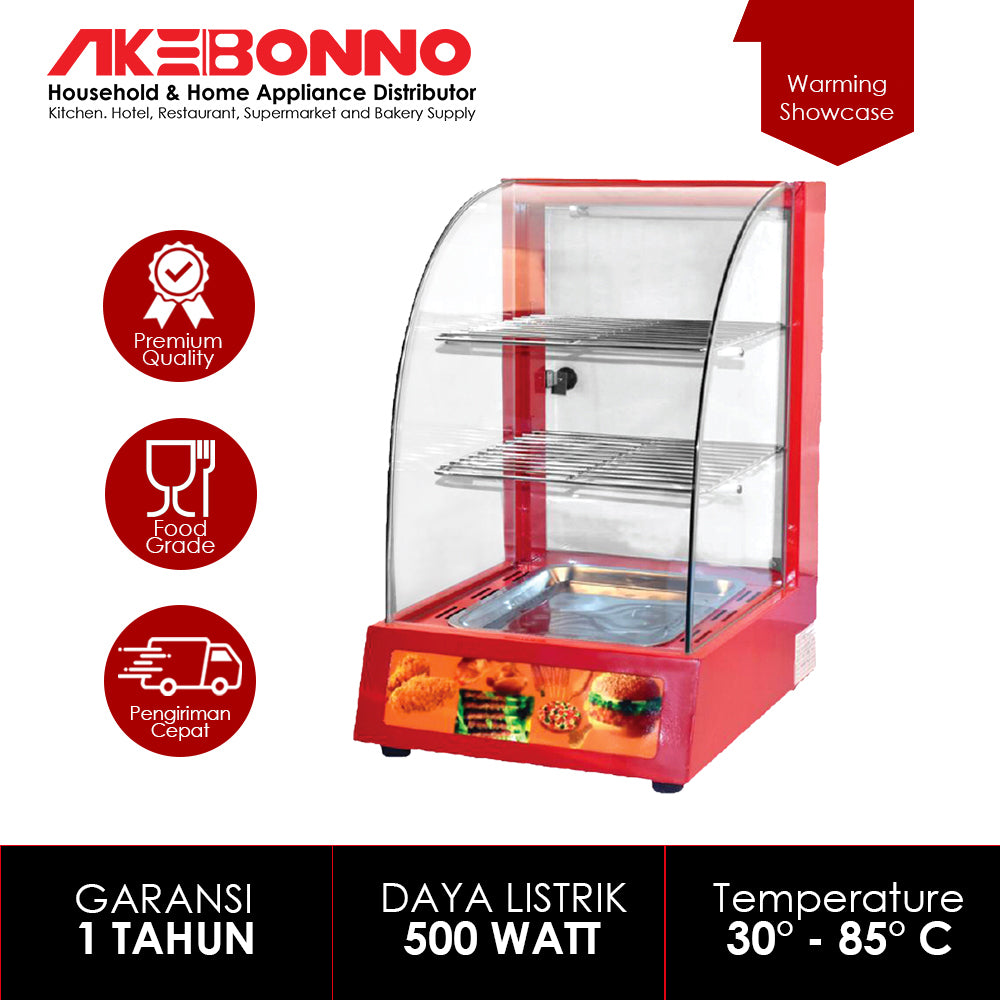 AKEBONNO WARMING SHOWING CASE SERIES / PENGHANGAT MAKANAN