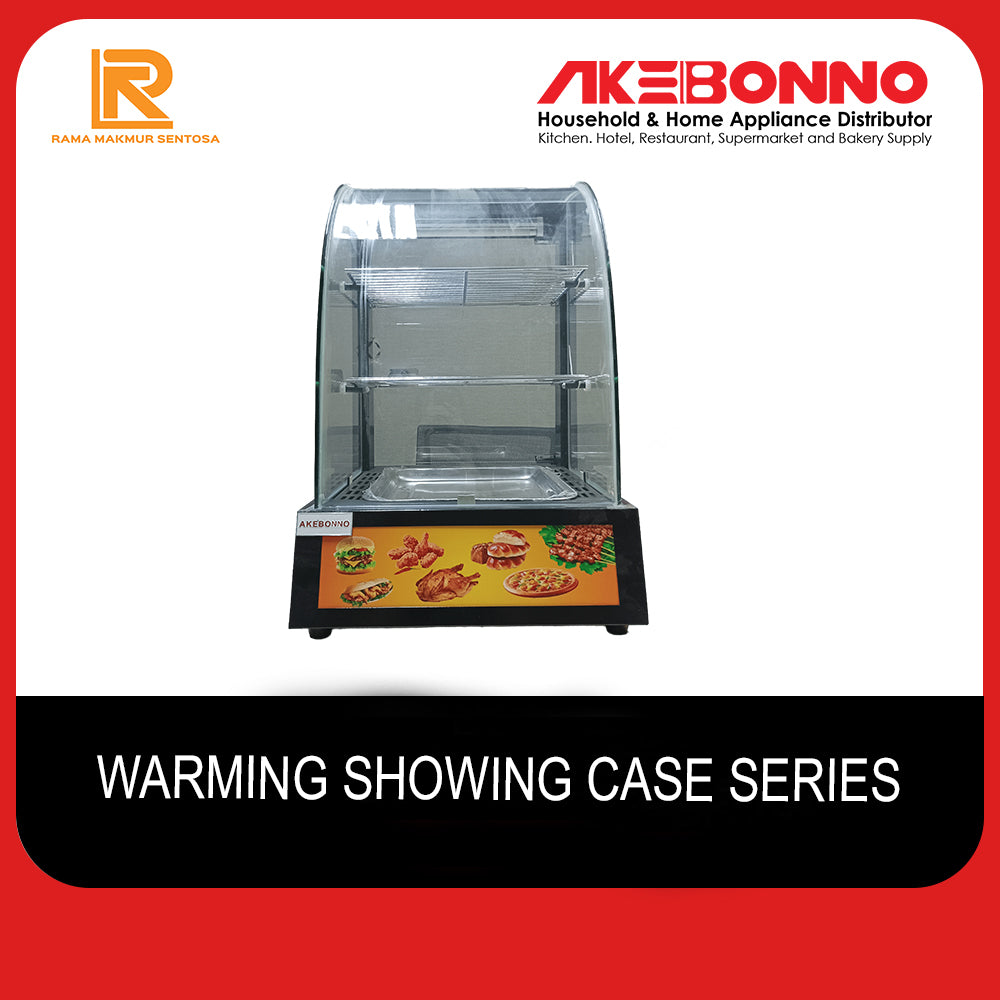 AKEBONNO WARMING SHOWING CASE SERIES / PENGHANGAT MAKANAN