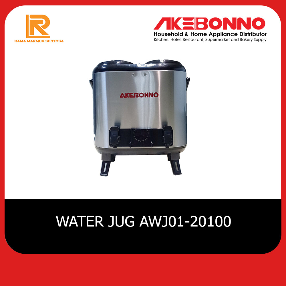 AKEBONNO WATER JUG / THERMOS BESAR DOUBLE TANK & TAP