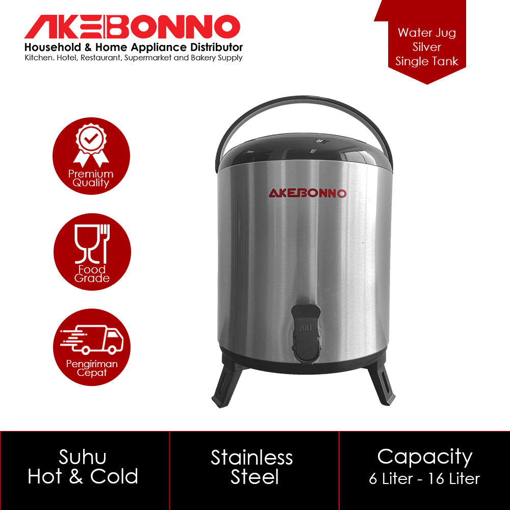 AKEBONNO WATER JUG / THERMOS BESAR SINGLE TANK & TAP SERIES