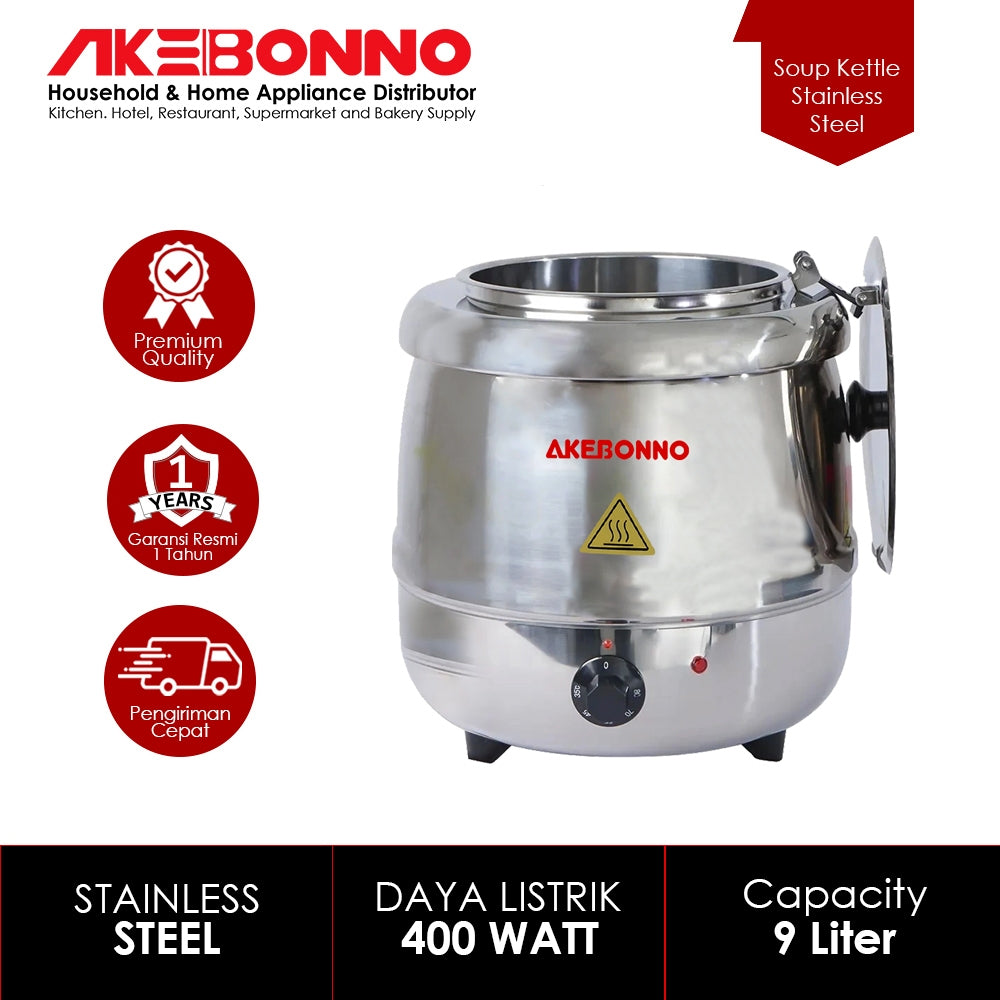 AKEBONNO SOUP KETTLE / WADAH SOUP / WADAH MAKANAN