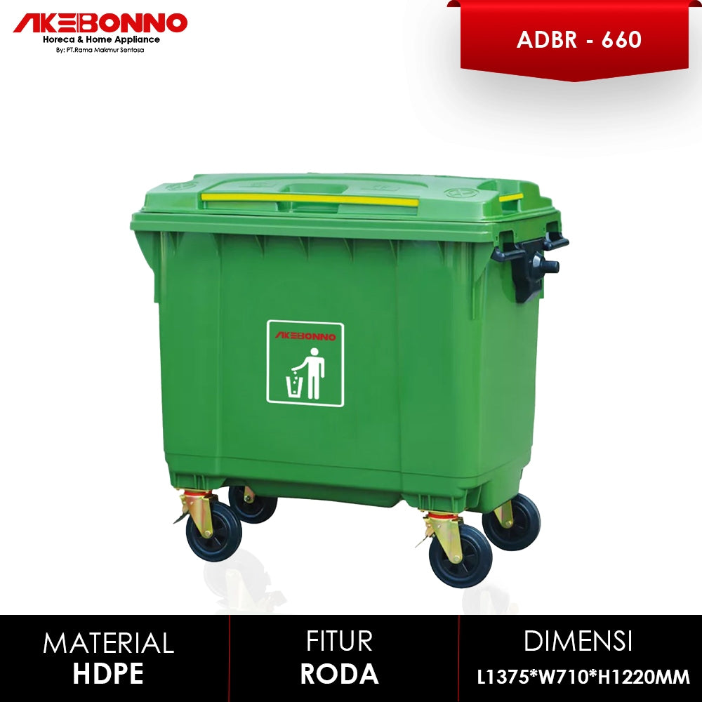 Akebonno Dustbin Aesthetic / TEMPAT SAMPAH PLASTIK TEBAL JUMBO