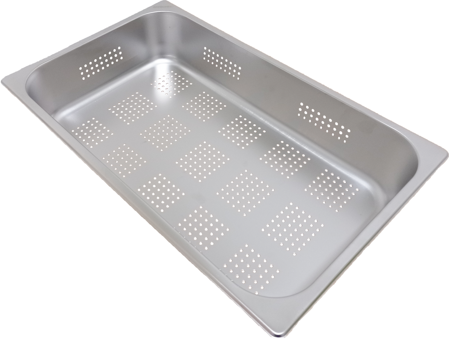 AKEBONNO PERPORATED STANDARD GN.PAN US STYLE / TEMPAT PANCI LUBANG STAINLESS TEBAL