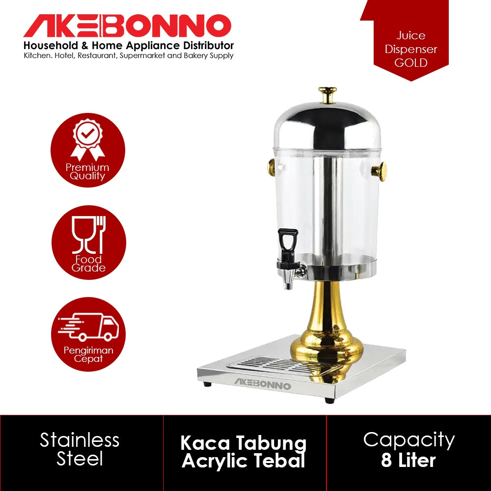 AKEBONNO JUICE DISPENSER SINGLE TANK 8L TYPE AJD02-080004